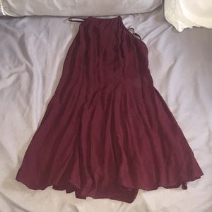 brandy melville maroon dress ❤️